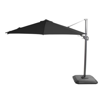 Umbrelă de soare Hartman Deluxe, ø 350 cm, negru
