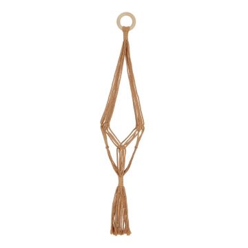 Suport suspendat pentru ghiveci de flori ø 14,5 cm Macramé – Esschert Design