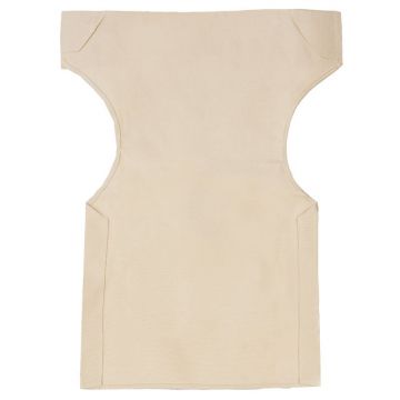 Panza scaun de regizor ecru, profesionala, semi-transparenta