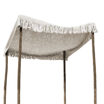 Parasolar Roof macrame bej 2x2m