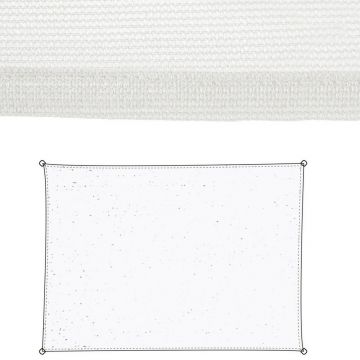 Copertina panza parasolar Awning, 3 x 4 m, polietilena, alb