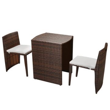 Set mobilier bistro cu perne