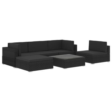 Set mobilier de gradina cu perne