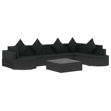 Set mobilier de gradina cu perne