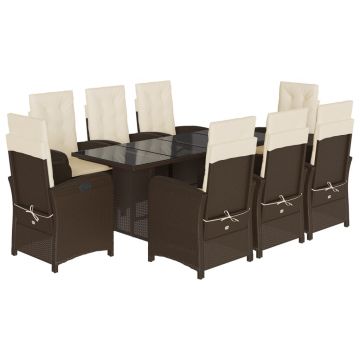 Set mobilier de gradina cu perne
