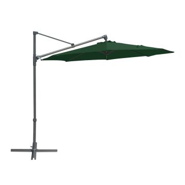 Umbrelă de soare verde-închis ø 300 cm Roja – Rojaplast