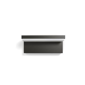 Aplica exterior Philips Bustan, cu senzor, 3.8 W, 4000 k, antracit, IP44