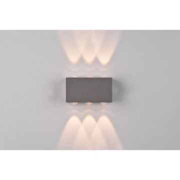 Corp de iluminat pentru exterior LED (înălțime 9 cm) Clyde – Trio