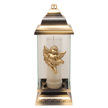 Felinar LCA inger gold, sticla/plastic, 50 h