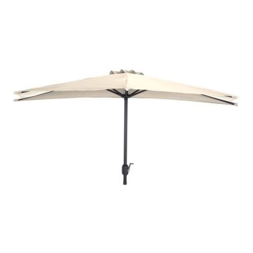 Umbrelă de soare crem 270x135 cm - Garden Pleasure