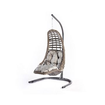 Balansoar Bodrum Gri 120x214x106 cm