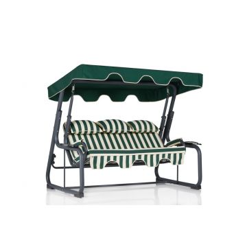 Balansoar cu 3 locuri Vitis 2 Multicolor 200x165x110 cm