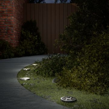 vidaXL Lămpi solare cu țăruși de sol pentru exterior, 12 buc. alb cald
