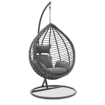Balansoar de Gradina Nadim Gri - Maro 108x125.5x200 cm
