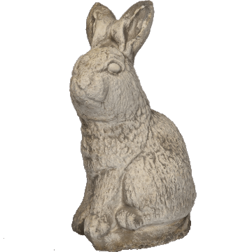Decoratiune de gradina Cementarte, iepuras, beton, 19 x 12 x 12 cm, 3 kg
