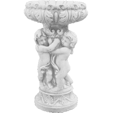 Decoratiune de gradina Cementarte, statuie Carpi, beton, 50 x 15 x 15 cm, 11 kg