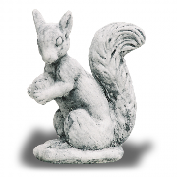 Decoratiune de gradina Cementarte, veverita, beton, 28 x 12 x 11 cm, 5 kg