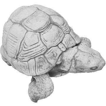 Decoratiune gradina Cementarte, statuie testoasa, beton, 22 x 42 x 26 cm, 20 kg