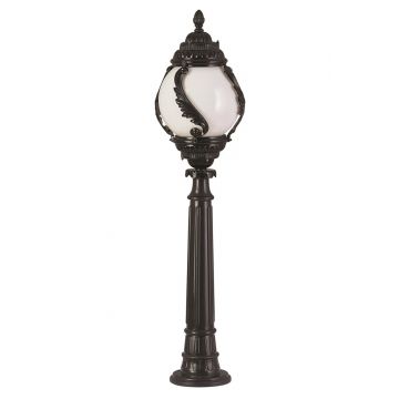 Lampadar de exterior M2B Alb 110x30 cm