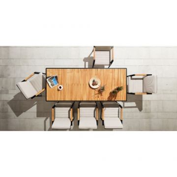 Masa de gradina de 8 persoane Wellis Meridien