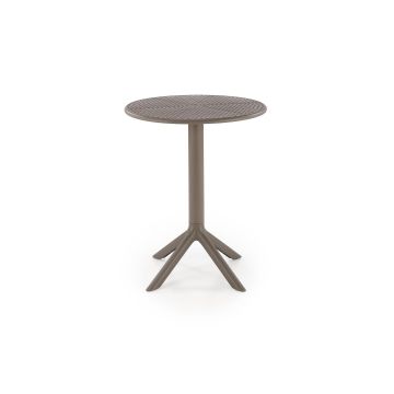 Masa Hagen 482, Ø60 cm, Polipropilena, Kaki