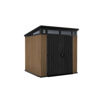 Casuta de gradina Penthouse  7x7 Venetian, Keter, Maro