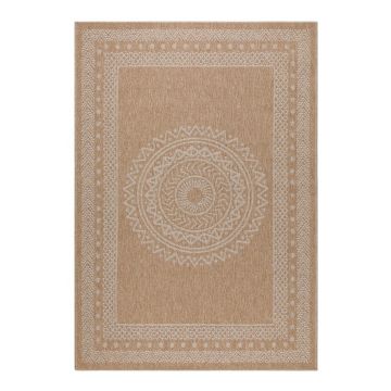 Covor tip traversă de exterior în culoare naturală 80x250 cm Dhaka – Ayyildiz Carpets