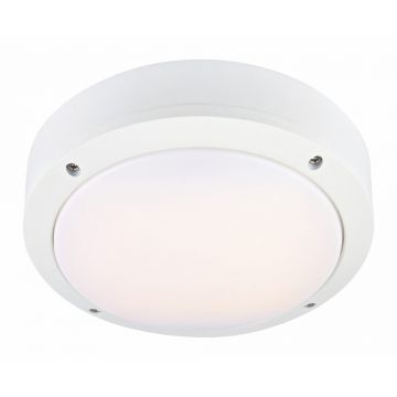 Plafonieră Markslöjd Luna, ø 22 cm, alb