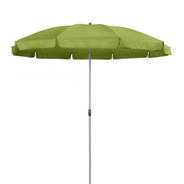 Umbrela pentru terasa Derby Active, verde, 10 spite, diametru 240 cm, inaltime 226 cm