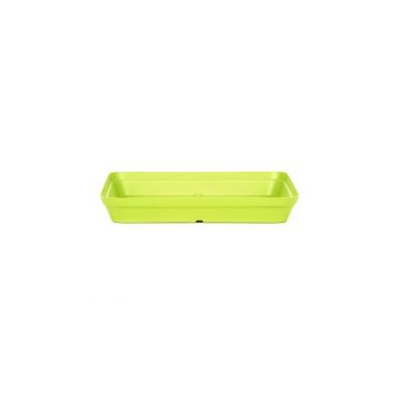 Farfurie patrata CAPRI lungime 38 latime 38 inaltime 4.5 verde