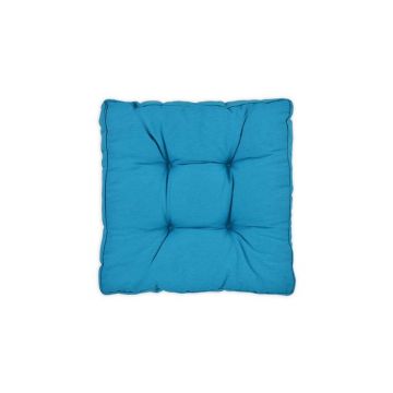 Perna patrata scaun PANAMA AQUA lungime 47 latime 47 bleu