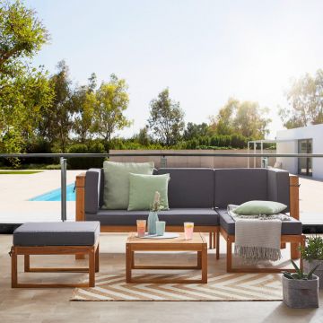 Set Lounge 4 piese 199/123,5 cm