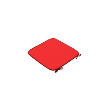 Perna patrata scaun BASIC RED lungime 40 latime 40 inaltime 2 rosu