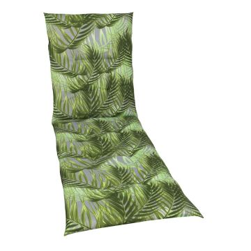 Saltea Pentru Șezlong in gri, verde frunze