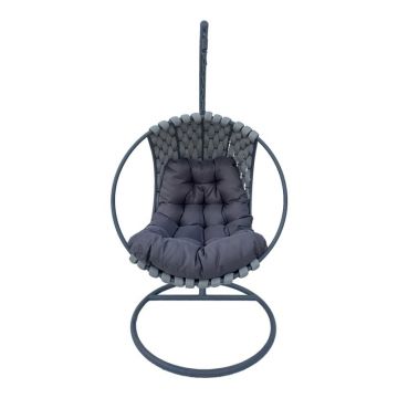 Balansoar de Gradina Model Makito, Gri, 100x105x195 cm