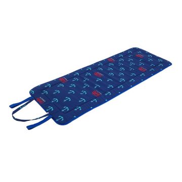 Pernă pentru scaun de grădină albastră pentru șezlong 52x148 cm Anchors – B.E.S.