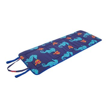 Pernă pentru scaun de grădină albastră pentru șezlong 52x148 cm Seahorse – B.E.S.