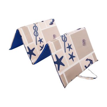 Pernă pentru scaun de grădină bej pentru șezlong 49x137 cm Marine – B.E.S.