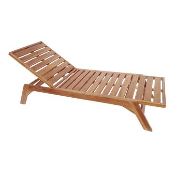 Sezlong Model Melop, Natural, 200x70x35 cm