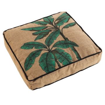 Fotoliu bean bag verde/maro Balinesia – douceur d'intérieur Fotoliu bean bag verde/maro Balinesia – douceur d'intérieur