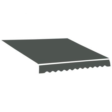Outsunny Pânză de Înlocuire pentru Copertină Retractabilă cu Protecție UV 30+, 3,82x2,4 m, Gri | Aosom Romania