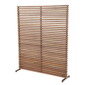 Paravan pentru balcon Ã®n culoare naturalÄdin lemn/metal 153x185 cm - Hartman