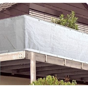 Paravan pentru balcon alb din plastic 300x90 cm - Garden Pleasure