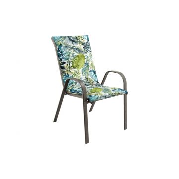 Perna scaun cu spatar Alcam, Midsummer, 105x48x3 cm, microfibra matlasta, Jungle