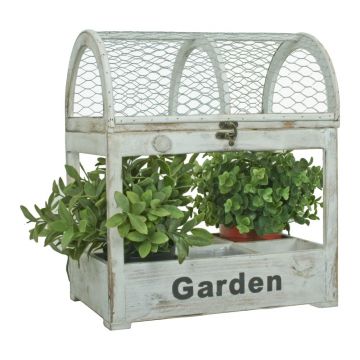 Suport pentru flori din lemn (înălțime 39 cm) – Garden Pleasure