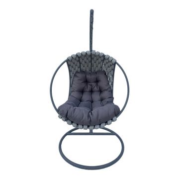 Bază metalică pentru nido swing Makito pakoworld - PVC în culoare Gri 100x105x195cm 105x100