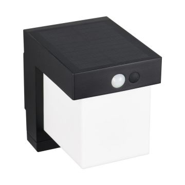 Corp de iluminat pentru exterior LED, de perete, solar (înălțime 14 cm) Colombo – Trio