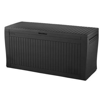 Cutie de depozitare pentru grădină gri antracit din plastic Comfy – Keter