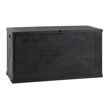Cutie de depozitare pentru grădină gri antracit Wood – Toomax