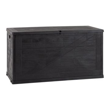 Cutie de depozitare pentru grădină gri antracit Wood – Toomax